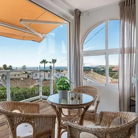 Casa Ideal A Pocos Pasos De La Playa Con Piscina Y Vistas Al Mar * Fuengirola